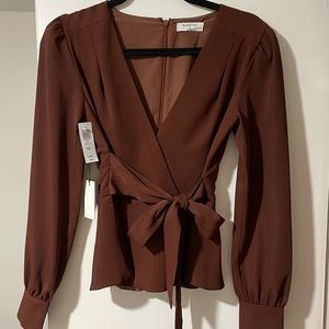 Babaton Bello top in the colour truffle | Size XS | never worn